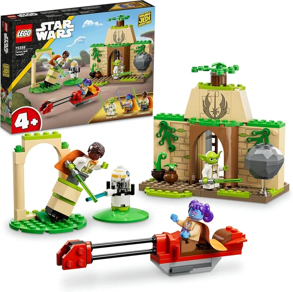 Wars Tenoo Jedi Temple 75358-4 Yaş Üzeri Wars Seven Çocuklar Için Başlangıç Düzeyinde Yaratıcı Oyuncak Yapım Seti (124 Parça) ürün görseli 1