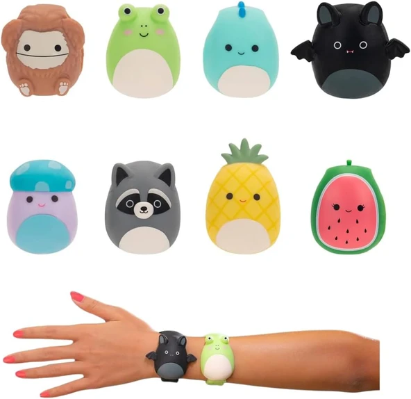 Squishmallows Figbands Çoklu Paket - 8 Figbands - Seri 1-2'Si 1 Arada Figür Bant - Yaş 4+ ürün görseli 1