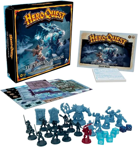 Avalon Hill Heroquest - The Frozen Horror Oyunu ürün görseli 1