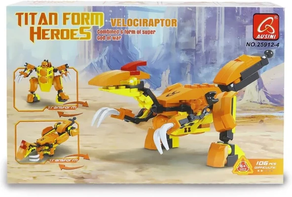 Ausini Heroes Set 25912-4 Renkli 6+ ürün görseli 1