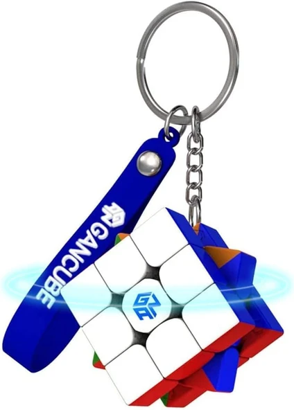 Coverzone Gan 330 Anahtarlık Rubik Küp Zeka Küpü Paskalya Yumurta Sürümü 3X3 Türkiye Resmi Satıcısı ürün görseli 1