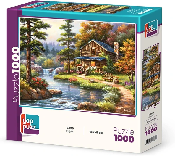Dağ Evi 1000 Parça Puzzle ürün görseli 1