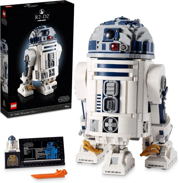 Lego® Wars™ R2-D2™ 75308 - Koleksiyonluk, Sergilenebilir, Yaratıcı Eğlenceli Wars Yapım Seti (2315 Parça) ürün görseli 1