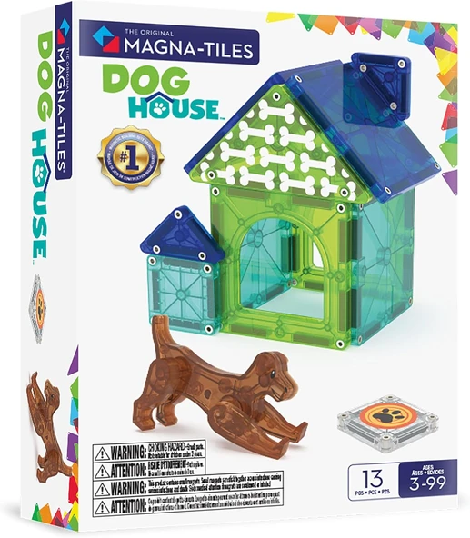 Magnatiles Dog House 13 Parça ürün görseli 1