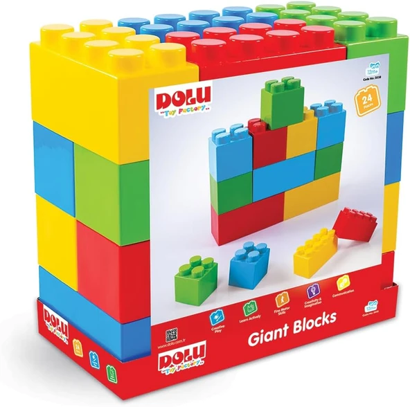 Dolu Xl Blocks 24 Parça 5038 ürün görseli 1