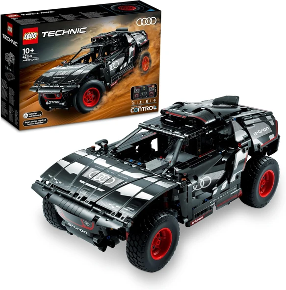 Lego® Technic Audi Rs Q E-Tron 42160-10 Yaş Üzeri Uzaktan Kumandalı Ralli Arabalarını Seven Çocuklar Için Yaratıcı Oyuncak Yapım Seti (914 Parça) ürün görseli 1