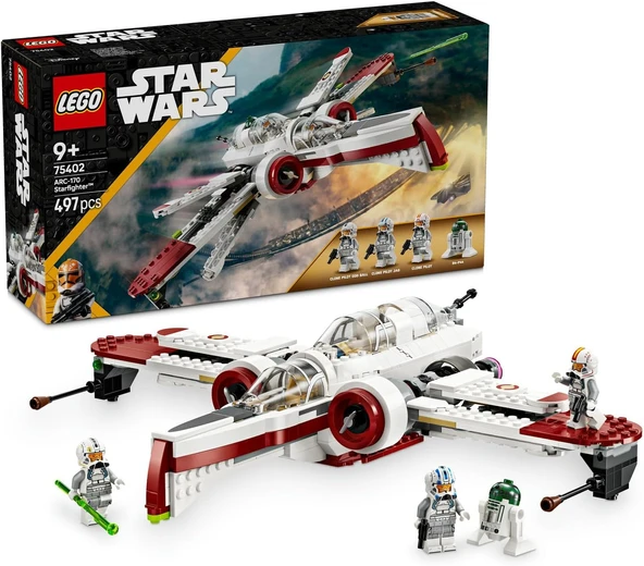 Wars: Sith’In İntikamı Arc-170 Starfighter 75402-9 Yaş Üzeri Kız Erkek Çocuklar Için Yaratıcı Oyuncak Yapım Seti, Doğum Günü Hediyesi (497 Parça) ürün görseli 1