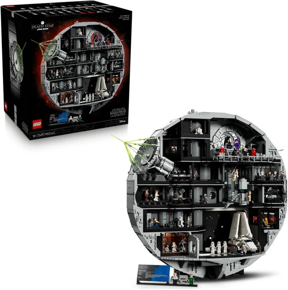 Wars Ölüm Yıldızı 75419 – Yetişkinler Için İmparator Palpatine'In Taht Odası, İmparatorluk Mekiği Süper Dahil Detaylar İçeren Yaratıcı Film Modeli Yapım Seti (9023 Parça) ürün görseli 1