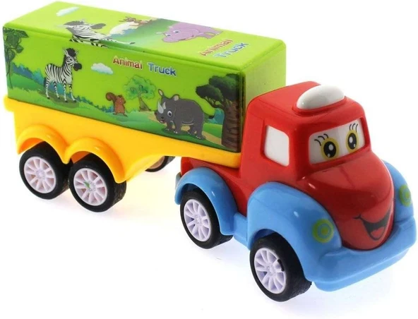 Sürtmeli Mini Sevimli Yeşil Tır ürün görseli 1