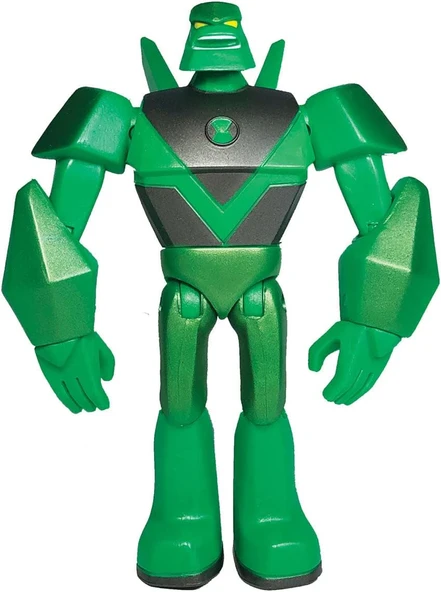 Ben 10 Ben61000 Alien Aksiyon Figürleri Metalik Temalı Elmas Başlık, Çok Renkli, 8 X 3 X 10 Cm ürün görseli 1