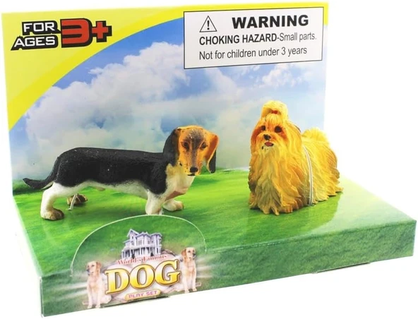 Dakhund Yorkshireterrier Model Hayvan ürün görseli 1