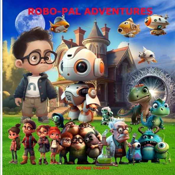 Independently Published Robo-Pal Adventures, 2Nd Edition, Kids Time Friendly Robot, Discovery Explore Of Dinosaurs, Space, Universe, Scientist, Alien ürün görseli 1