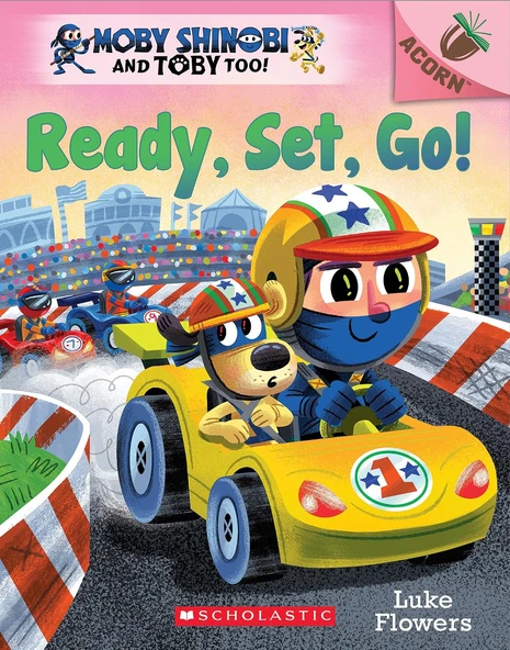 Ready, Set, Go!: An Acorn Book (Moby Shinobi And Toby Too! #3) (Volume 3) ürün görseli 1