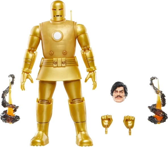 Legends Series Iron Man (Model 01 - Gold) Comics Aksiyon Figürü ürün görseli 1