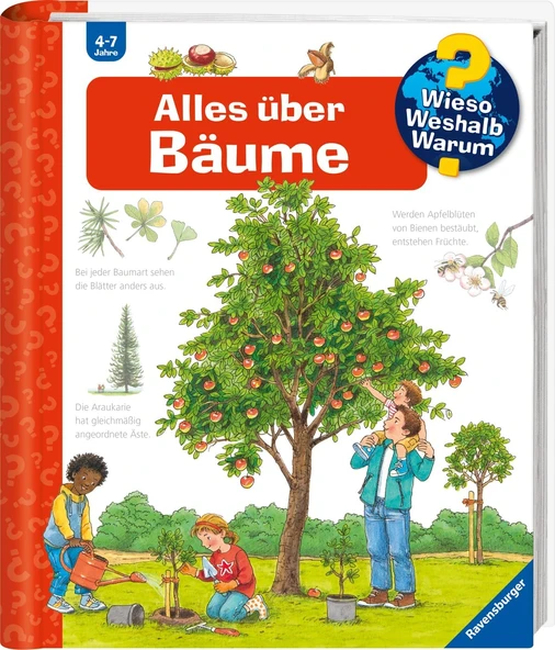 Alles Über Bäume (Wieso? Weshalb? Warum?, Band 52) ürün görseli 1