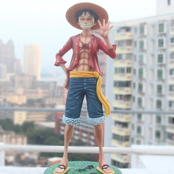 One Piece Monkey D. Luffy Anime Aksiyon Figürü 43 Cm ürün görseli 1