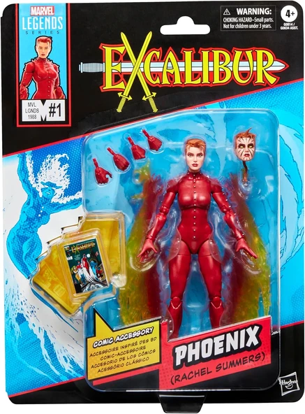 Legends Series Phoenix (Rachel Summers), (X-Men Comics) Aksiyon Figürü, Çizgi Roman Aksesuarlı ürün görseli 1