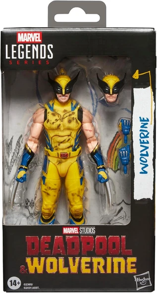 Legends Serisi Wolverine, Studios'Un Deadpool & Wolverine Filminde Koleksiyon Yapmak Için Aksiyon Figürü Hediyesi, Ölçek 15 Cm ürün görseli 1