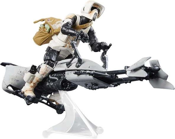 Wars Speeder Bike, Scout Trooper & Grogu (The Mandalorian) Araç Figür Seti ürün görseli 1