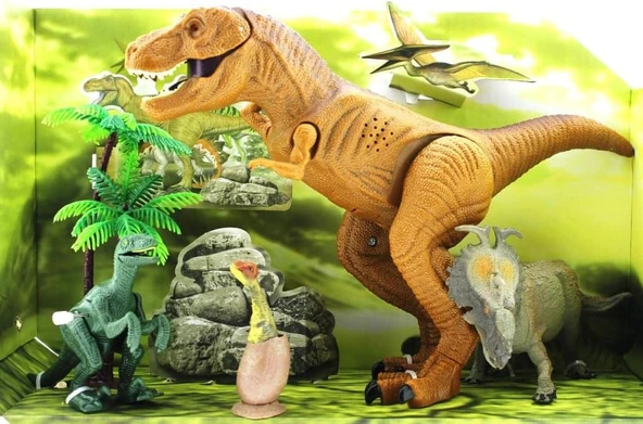 Mega Dinozor Sesli Işıklı Rs006-2 ürün görseli 1