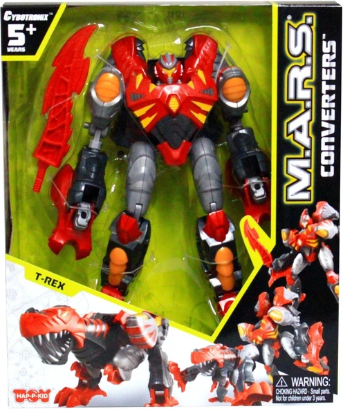 Sun-Hpk-Robot M.A.R.S.Dinozora Dönüşen Robot,T-Rex/G.Dragon/B.Stegosaur ürün görseli 1