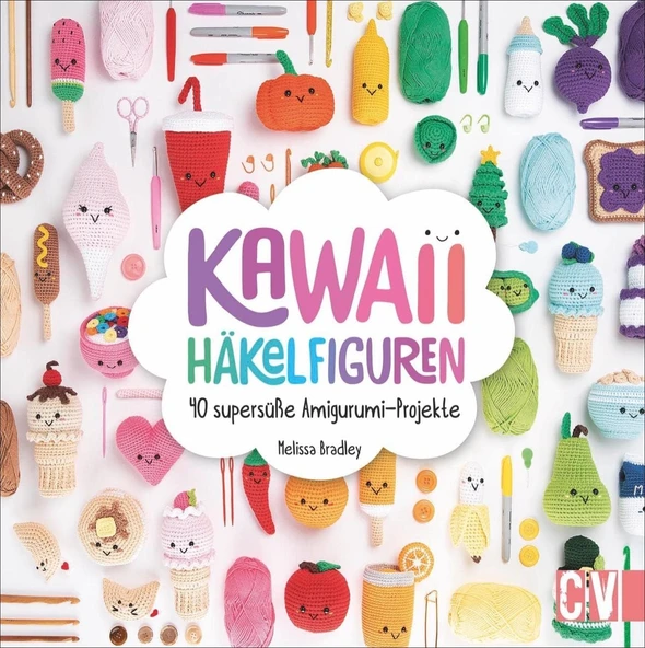 Kawaii Häkelfiguren: 40 Supersüße Amigurumi-Projekte ürün görseli 1