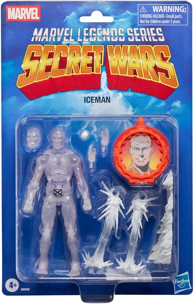 Legends Serisi Gizli Savaşlar Buz Adam, X-Men Çizgi Roman Koleksiyonluk 15 Cm Kalkanlı Aksiyon Figürü ürün görseli 1