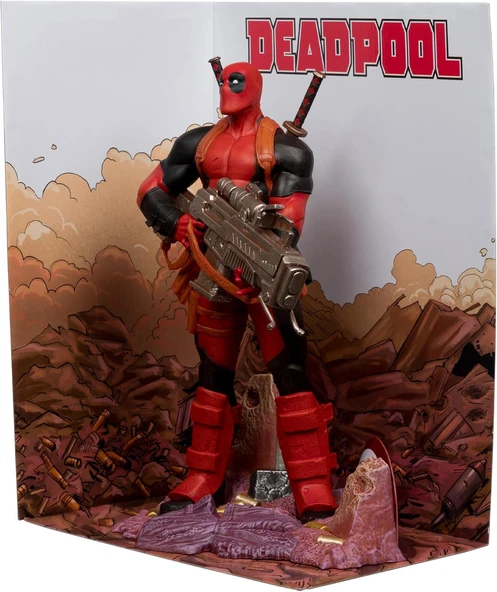 Mcfarlane - Deadpool 1: 6. Ölçekli Sahne Çizgi Roman (Deadpool #1) ürün görseli 1