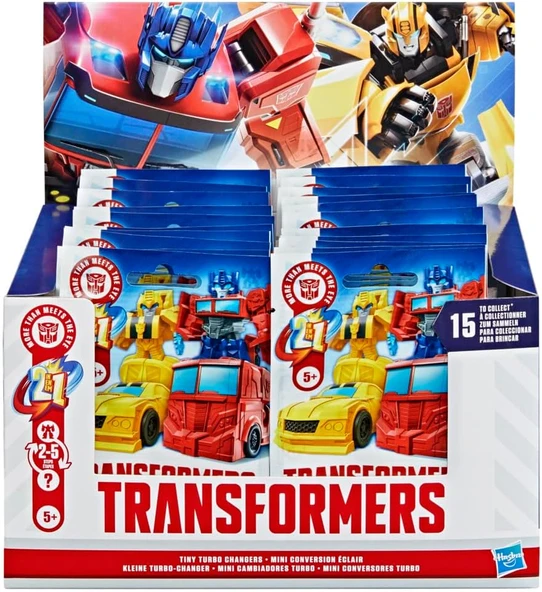 Transformers Tiny Turbo Changers Mini Aksiyon Figürleri ürün görseli 1