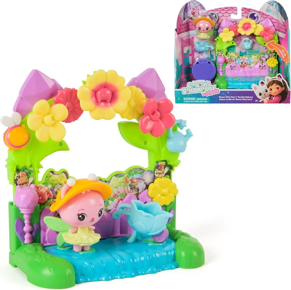 Gabbys Dollhouse Gabby`Nin Hayal Evi Filmi Dekorasyon Oyun Seti ürün görseli 1
