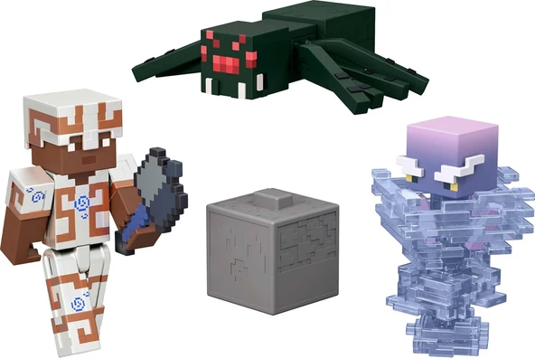 Minecraft 3.25 Inç Figürler Hikaye Paketi Jkk15 ürün görseli 1