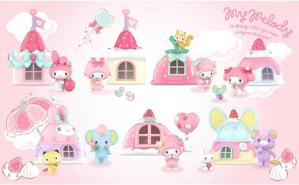 Sanrio My Melody & My Sweet Piano Figürlü Sürpriz Kutu Blind Box ürün görseli 1