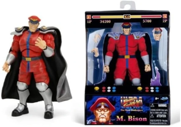 Simba Street Fighter Ii - M. Bison 15 Cm ürün görseli 1