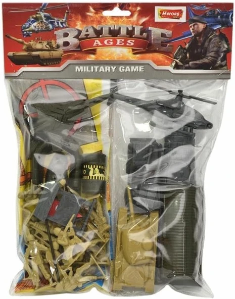 Nessiworld Ern-852 Heroes Pvcli Asker Seti - Eren Oyuncak ürün görseli 1