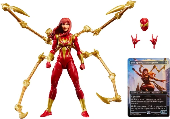 Legends Serisi Magic: The Gathering Mary Jane Watson (Demir Örümcek), 15,5 Cm Aksiyon Figürü Özel Folyo Koleksiyon Kart Oyunu Ticaret Kartı ürün görseli 1