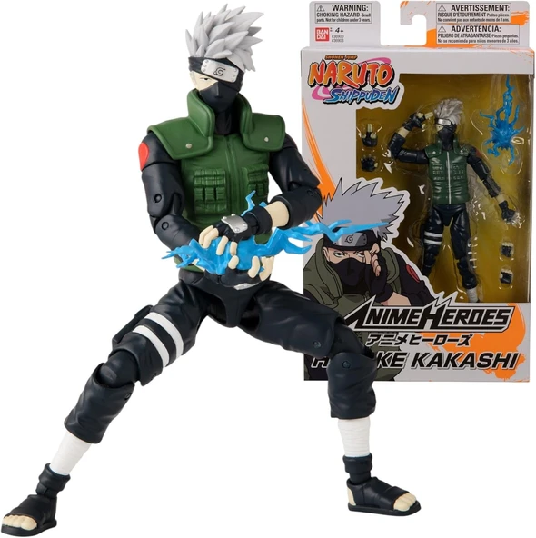 16 Cm Kakashi Poz Verilebilir Figür - Anime Heroes Naruto Serisi ürün görseli 1
