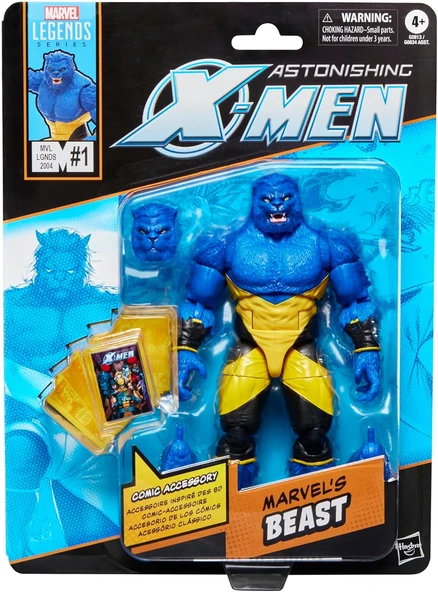 Legends Series Marvel'S Beast (X-Men Comics) Aksiyon Figürü, Çizgi Roman Aksesuarlı ürün görseli 1