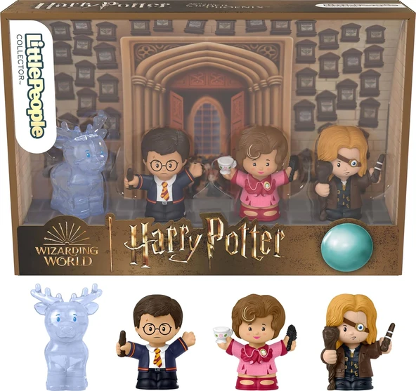 Fisher-Price Little People Collector™ Harry Potter Zümrüdüanka Yoldaşlığı™ Little People Collector Harry Potter Zümrüdüanka Yoldaşlığı Özel Seri Seti 4 Figür Jdg32 ürün görseli 1