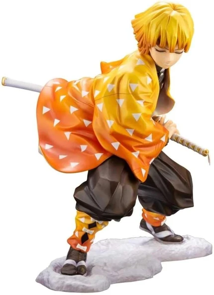 Netavantaj Zenitsu Agatsuma Aksiyon Figürü, Dövüş Versiyonu, 16 Cm, Anime Temalı Koleksiyon Oyuncağı ürün görseli 1