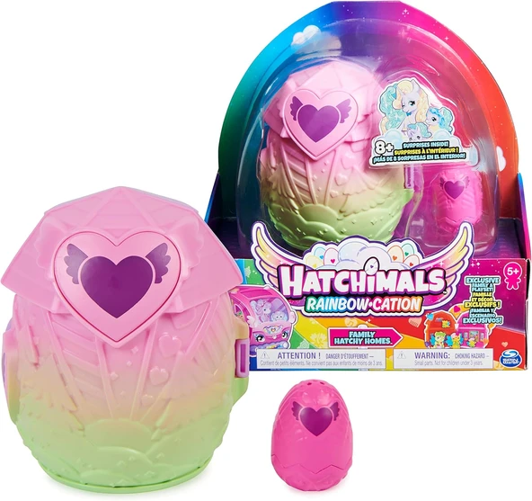 Hatchimals Hatchy Evi Asst. - Aile Maceraları ürün görseli 1