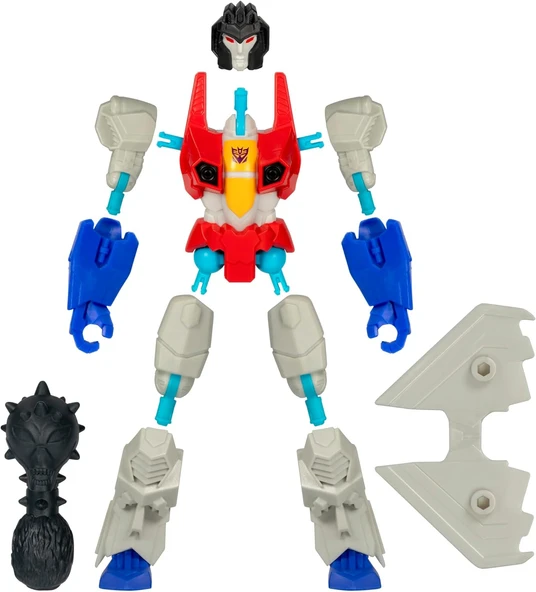 Transformers Mixmashers Starscream Kişisel Kombine Edilebilir Aksiyon Figürü Aksesuarları ürün görseli 1