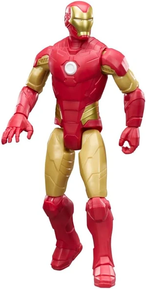 Avengers Titan Serisi Iron Man 11,5 Inç (29,2 Cm) Aksiyon Figürü, Süper Kahraman Figürleri Oyuncakları, 4 Yaş Üzeri Çocuklar Için ürün görseli 1