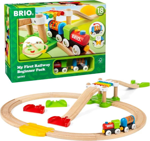 Brio My First Railway, İlk Tren Yolu Oyuncak Seti ürün görseli 1