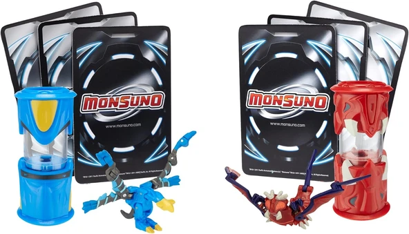 Jakks Pacific Monsuno Core Combat Wave 2 Airswitch And Shadowhornet (Twin Pack) ürün görseli 1