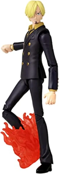 Anime Heroes Tek Parça Sanji 6.5” Aksiyon Figürü Standardı ürün görseli 1