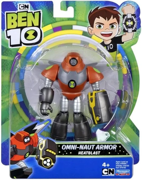 Space Armor Heatblast (Ben 10) Action Figure ürün görseli 1