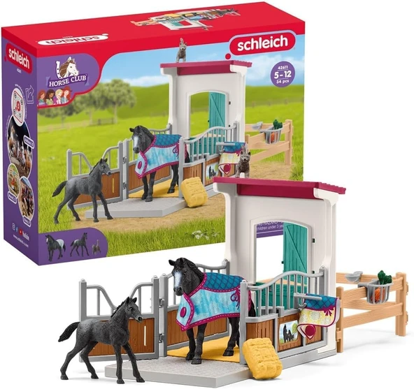 Schleich Horse Club —Kısrak Taylı At Oyun Seti ürün görseli 1