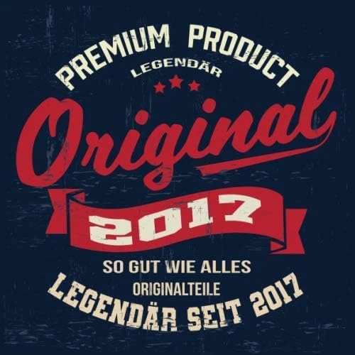 Legendär Seit 2017 Product Originalteile: Cooles Geschenk Zum Geburtstag Geburtstagsparty Gästebuch Eintragen Von Wünschen Und ... Seiten / Design: Banner Cool ürün görseli 1