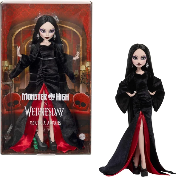 High Koleksiyon Wednesday Morticia Bebek Jlk99 ürün görseli 1