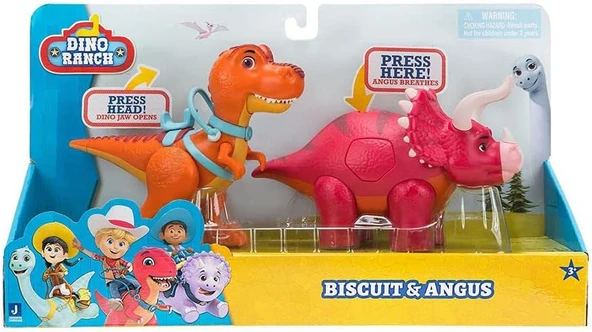 Giochi Preziosi Dna02000 Dino Ranch Delüks Figür Paketi - Dnr0007 +3 Yaş ürün görseli 1